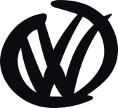 VW logo skiss