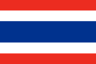 Flagga Thailand
