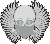Suicide Stunt Squad logo GRÅ