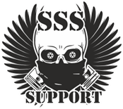 Suicide Stunt Squad Support SVART