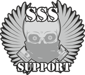 Suicide Stunt Squad Support GRÅ
