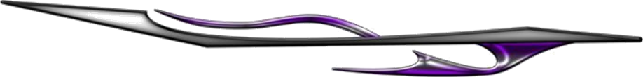 Extreme dekorsats DragonFlame 103 Purple