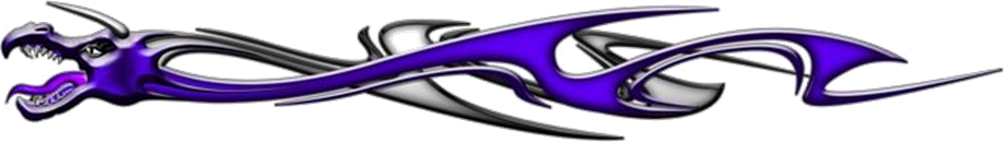 Extreme dekorsats DragonHead 101 Purple
