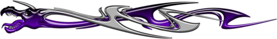 Extreme dekorsats DragonHead 103 Purple