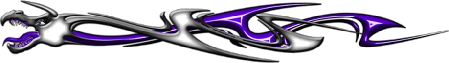 Extreme dekorsats DragonHead 105 Purple