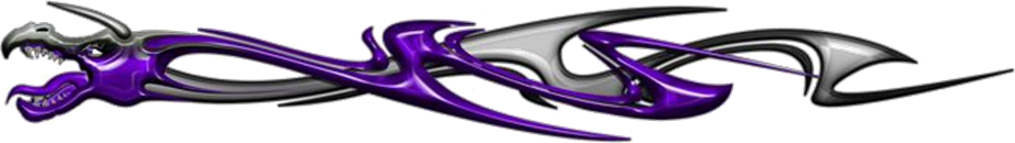 Extreme dekorsats DragonHead 106 Purple