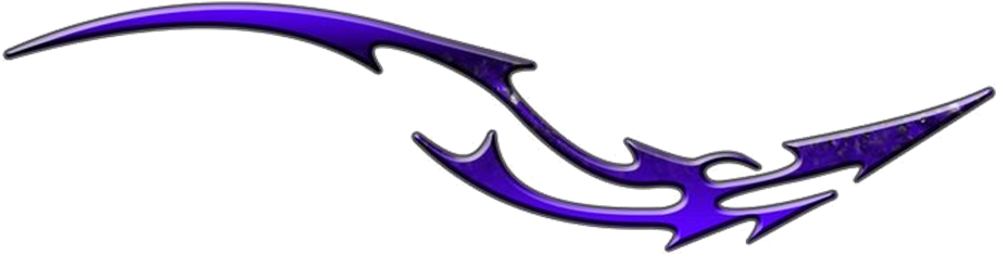 Extreme dekorsats DragonTail 100 Purple