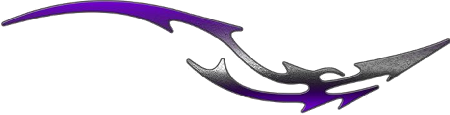 Extreme dekorsats DragonTail 103 Purple