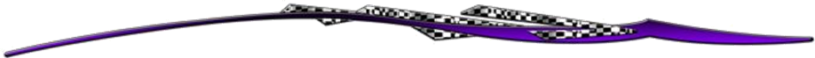 Extreme dekorsats FlyingNorth 106 Purple