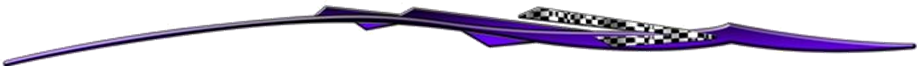 Extreme dekorsats FlyingNorth 109 Purple