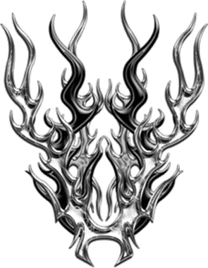 Extreme dekorsats Inferno 107 Silver