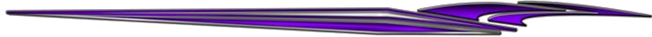 Extreme dekorsats Lazer 109 Purple