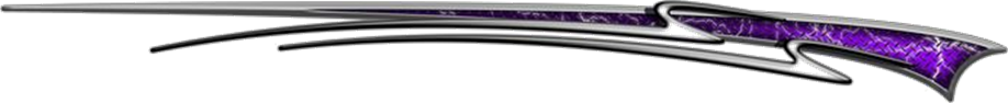 Extreme dekorsats Lightning 110 Purple