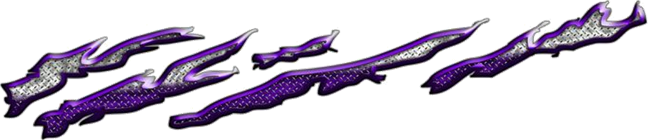 Extreme dekorsats Splatter 107 Purple
