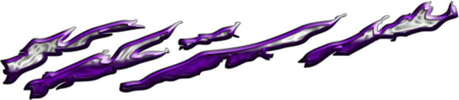 Extreme dekorsats Splatter 108 Purple