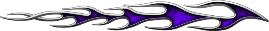 Extreme dekorsats TorchSkull 100 Purple