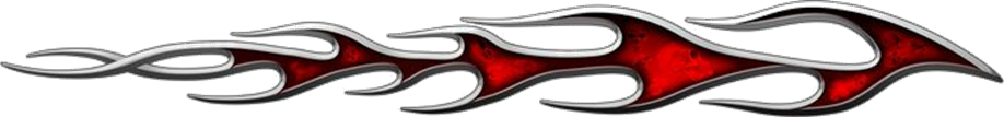 Extreme dekorsats TorchSkull 100 Red
