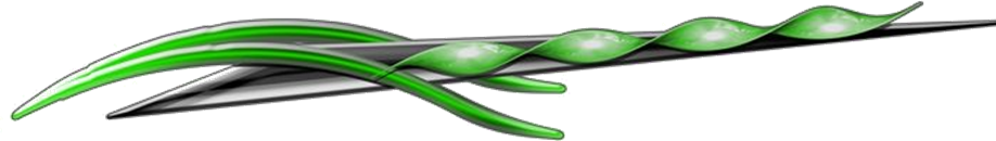 Extreme dekorsats Twister 102 Green