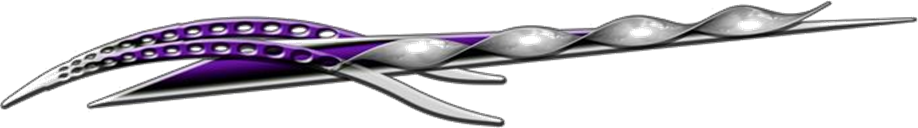 Extreme dekorsats Twister 106 Purple