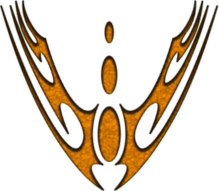 Extreme dekorsats Falcon hood 107 Orange