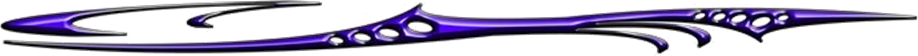 Extreme dekorsats Feather 100 WH Purple