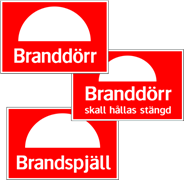 Brandskyltar