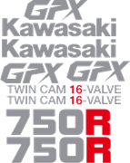 Dekorkit Kawasaki GPX750R