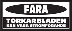 Fara Torkarbladen kan vara strömförande