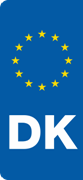 x Dekal för EU-märket