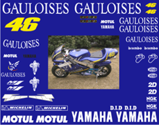 Dekorkit Yamaha Gauloises Dekalset -04