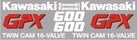 Dekorkit Kawasaki QPX 600 -88