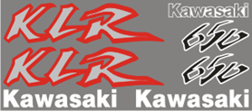 Dekorkit Kawasaki KLR 650 -00