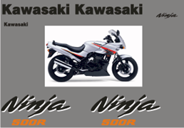 Dekorkit Kawasaki Ninja 500 R -04