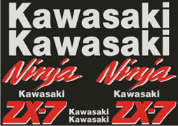 Dekorkit Kawasaki ZX 7 -89