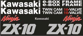 Dekorkit Kawasaki ZX 10 -89
