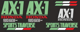 Dekorkit Honda AX-1 250 -91