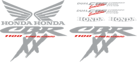 Dekorkit Honda CBR 1000 XX Blackbird -97