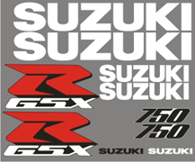 Dekorkit Suzuki 750 GSXR -00