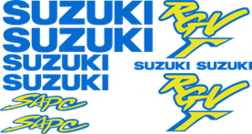 Dekorkit Suzuki RGV 250 -92