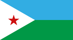 Flagga Djibouti