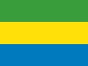 Flagga Gabon