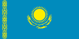 Flagga Kazakstan