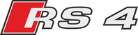 Logo Audi RS4