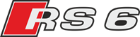 Logo Audi RS6