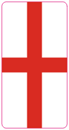 Skattemärke engelska flaggan