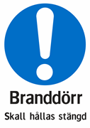 Branddörr