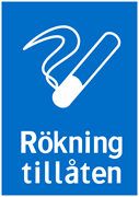 Rökning tillåten