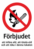 Förbjudet att införa eld 2