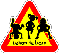 Varning Lekande Barn