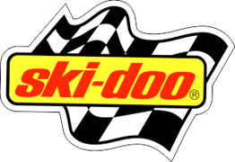 Logo Ski-doo Flagga